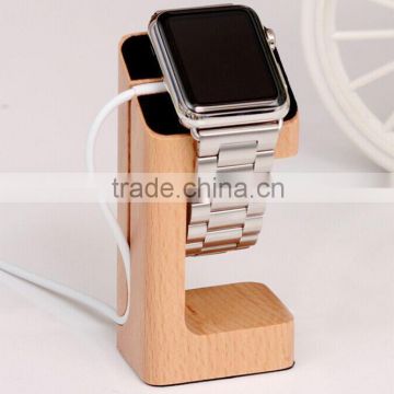 2015 Fashion Style Wooden Charging Stand For Apple Watch.