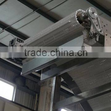 Food Grade Modular Belt With Baffle Climbing Conveyor for Vegetables photo-4