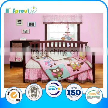 Animal Patchwork Embroidery Baby Bedding Sets