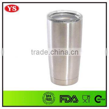 promotional 18/8 vacuum 20oz insulated double wall stainless steel tumbler