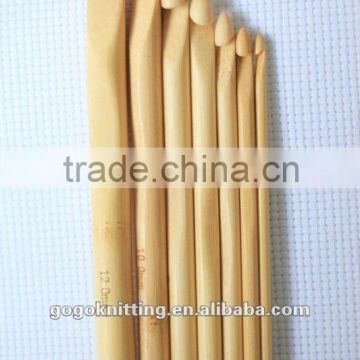 High quality 100% bamboo smooth crochet hook