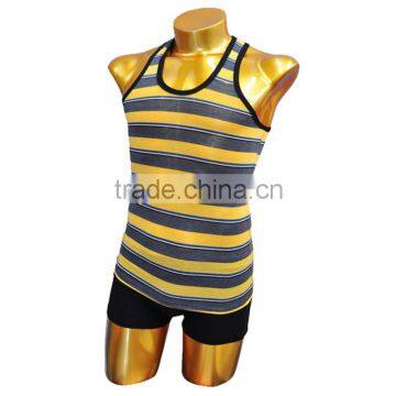 Multiple Color Stripes Men and Child Same Style Vest Family Vest