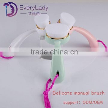 New style and colorful long handle facial cleaning brush pore clean brush