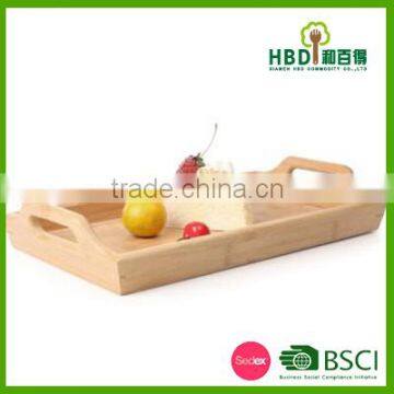 top rated bamboo products wholesale serving tray with grip