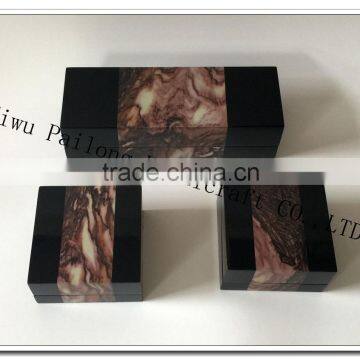 Top grade high quality wooden box with beautiful outside material