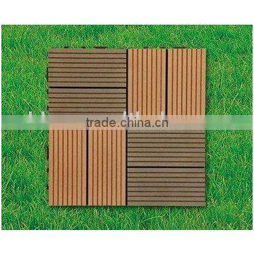 WPC interlocking deck/DIY tile/DIY decking/wpc decking