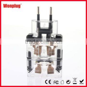 Hot Selling Worldwide Moblie Phone Used Travel Adapter for Warsaw With Schuko Plug photo-4