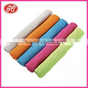 Custom logo widely used for hot weather training sport cooling towel