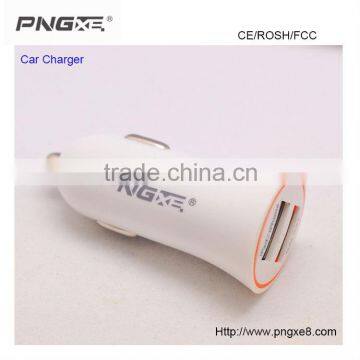 For iPhone 5 /cell phone/smartphone Car Charger with USB Port in small volume and big current