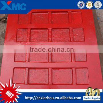 China supplier Hot sale Jaw Crusher Plate Made In China for construction equipment