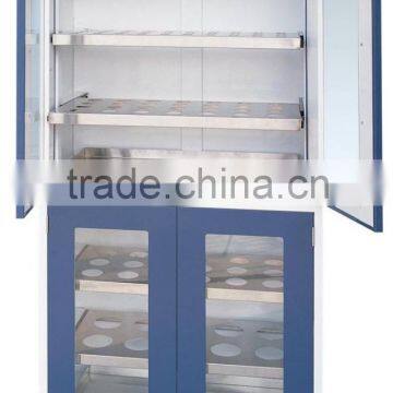 classic design laboratory and hospital furniture type steel chemical vessel storage cabinet