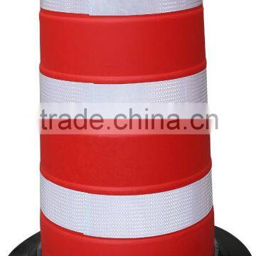 48'' high Orange Plastic Traffic Barrier