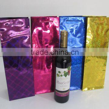 cheap laser wine bottle gift bag