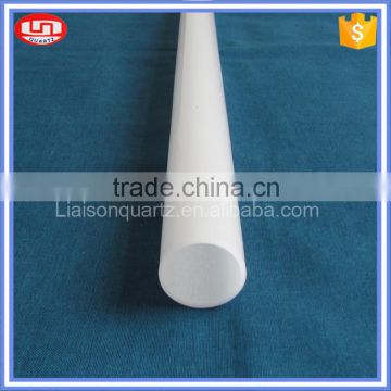 Lianyungang Large diameter milky quartz glass tube