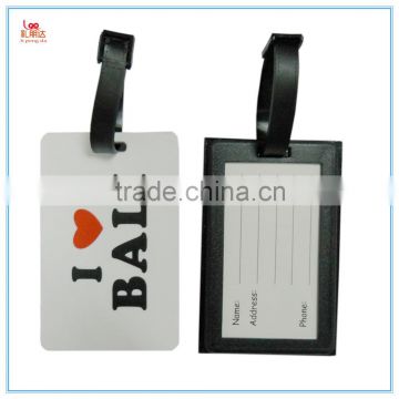 Luggage tag label for suitcase baggage passport holder bag tag for promotion silicone passport holder luggage passport holder