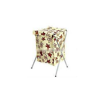 Printing polyester Collapsible Storage Laundry Basket