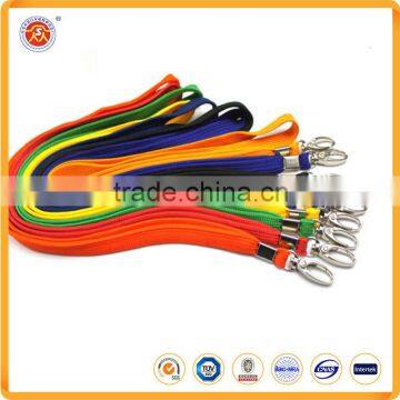 custom printing PVC material promotional neck lanyard with lanyards id badge holder