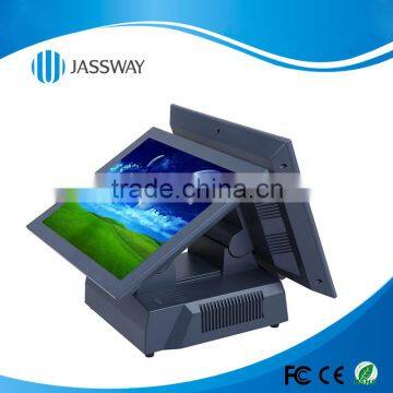 High Grade Dual Screen All in One Touch POS Terminal