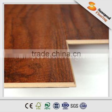 HDF 7-12mm hand scraped german made laminate flooring