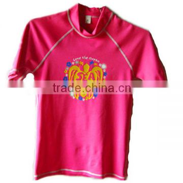 Customized Printed Rash Guard for Kids