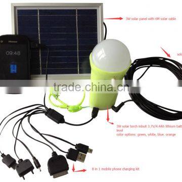 portable solar led reading light