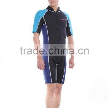 China custom 3mm women men neoprene shorty wetsuit for diving swimming surfing