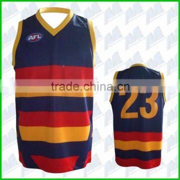 Long sleeved/sleeveless sublimation AFL shirt