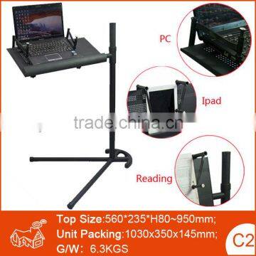 portable computer table for large computer laptop notebook stand