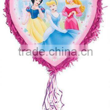 Princess Pull Pinata -Cinderella Snow white Sleeping Beauty