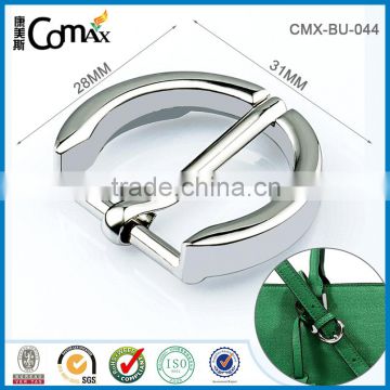 Custom 31mm silver pin belt buckle manufacturer