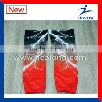 custom sublimated hockey socks,hockey equipment