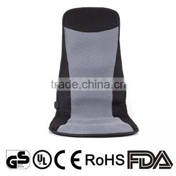 full body heating and vibration car seat and back shiatsu massage cushion