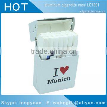 OEM Logo Aluminum Metal Cigarette Cigar Box Holder