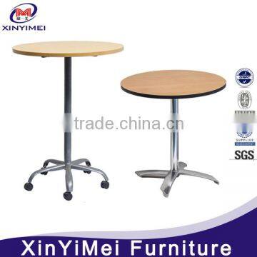 Wood Folding Bar Table For Coffee Shop