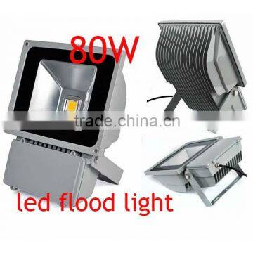 CE ROHS Approval 80W brightest led flood light