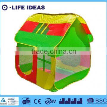 red-green printing kids play toy tent pop-up tent outdoor