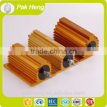 39K ohm High Power Braking Gold Aluminum Housed Wirewound Resistors with 5 Resistance Tolerance