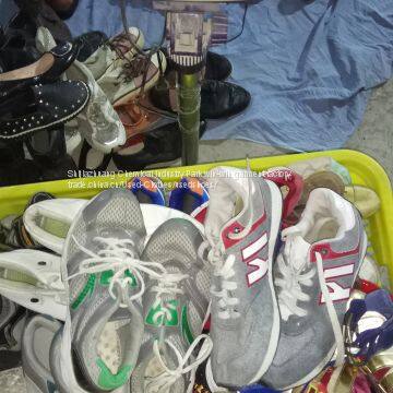 Summer Sale Used Shoes, Second Hand Shoes, Cream Used Sport Shoes photo-3