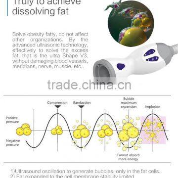 Skin Rejuvenation Ultrashape Slimming HIFU/Ultrasonix Body Back Tightening Fat Loss/Ultrashape Slimming Machine
