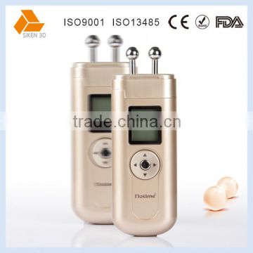 Ionic Notime massager handheld galvanic facial skin rejuvenation devices super penetration removing facial wrinkles