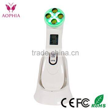 salon use 3 handles RF/ EMS LED light skin care devices