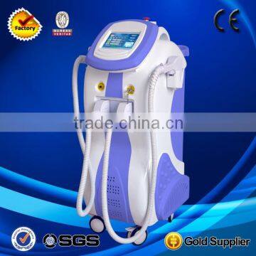 Bikini / Armpit Hair Removal 515-1200nm Laser Hair Removal And Tattoo Mongolian Spots Removal Vertical Removal Multifunctionipl Home Machine Machine(808nm Diode Laser+nd Yag Laser) Vascular Therapy Varicose Veins Treatment