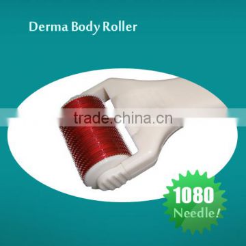 Effective 1080 Titanium Needle Derma Roller Stimulate Collagen Grow to Make Skin Rejuvenation