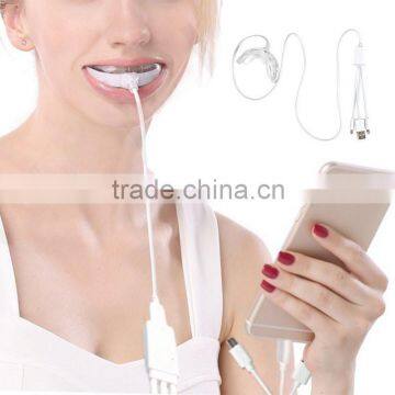 huaruibo Bleaching Accelerator dental Blue cold 16 LED Teeth Whitening Light