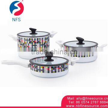 Kitchen Free Die Cast Aluminum Non-Stick Prestige Cookware Set