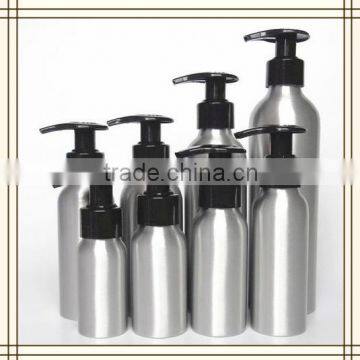 Hot salling ing metal aluminum bottle with sary pump