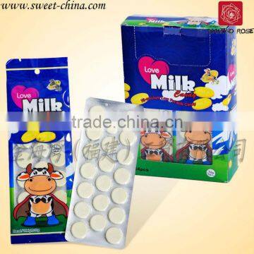 2014 hot sell dry milk candy