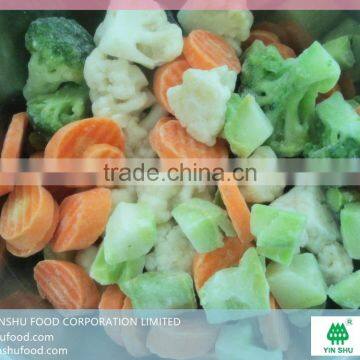 IQF mix vegetables(broccli+cauliflower+steakm) export