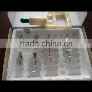 vacuum therapy cups/vacuum cupping set/vacuum suction cup