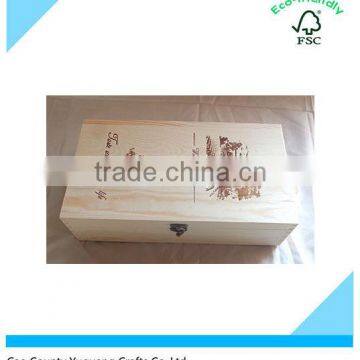 Wholesale Cheap Classic Wine Box for 1, 2,3,4,6 Bottles photo-2